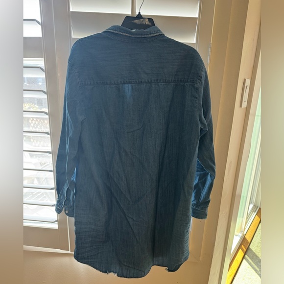 Frank & Eileen Mary Denim Shirtdress M - Picture 3 of 9